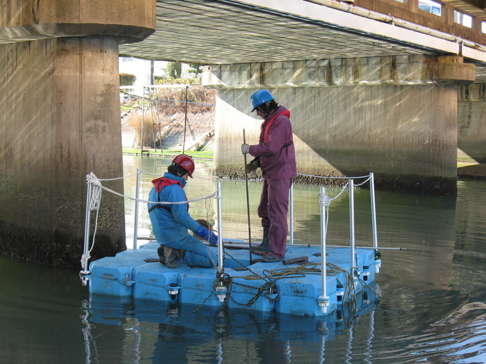構造物基礎の調査